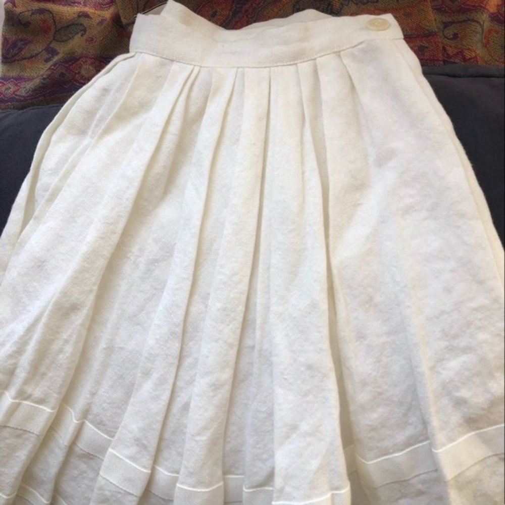 NWT Boy. BAND OF OUTSIDERS PLEATED Ivory White - Picture 4 of 11